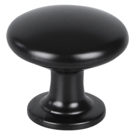 StarX Knop Bol Rond Zwart 29mm-820657