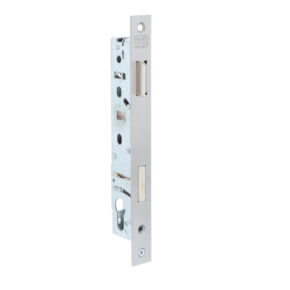 Nemef Smalslot 9601/07-25mm PC92mm Rechthoekige RVS voorplaat-820772