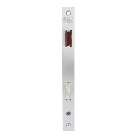 Nemef Smalslot 9601/07-25mm PC92mm Rechthoekige RVS voorplaat-820772