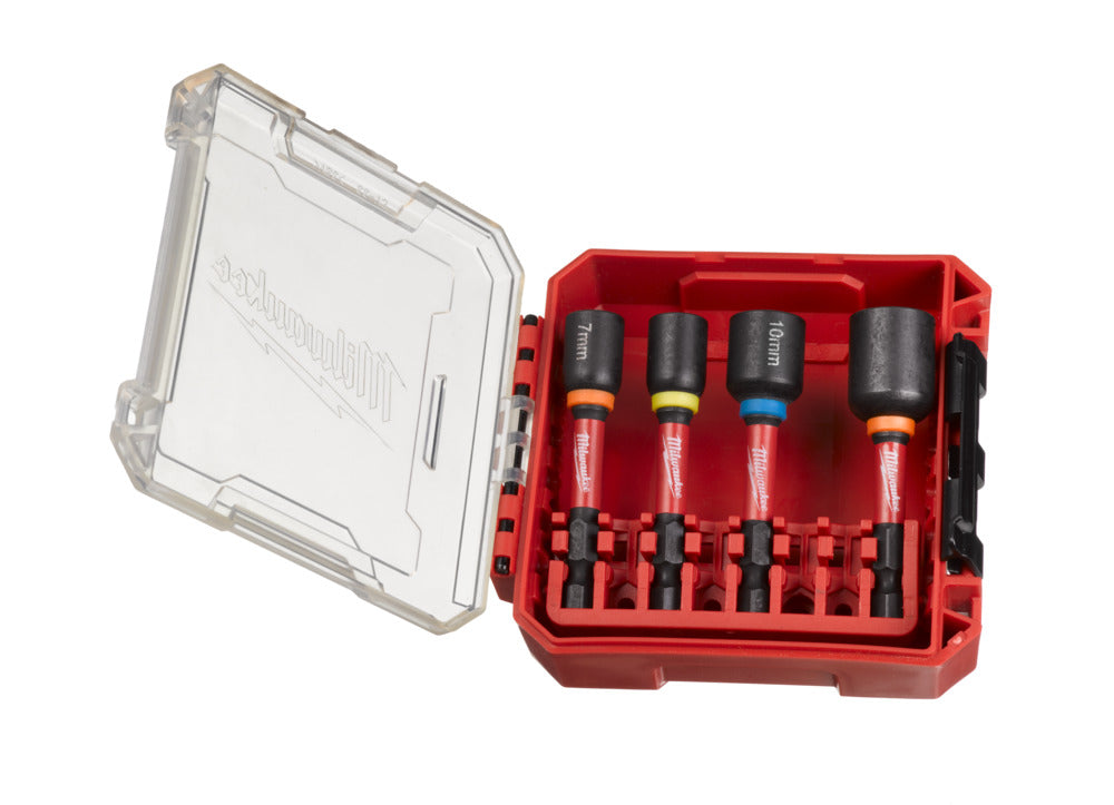 Milwaukee Shockwave Magnetische Doppenset 4-delig-820830