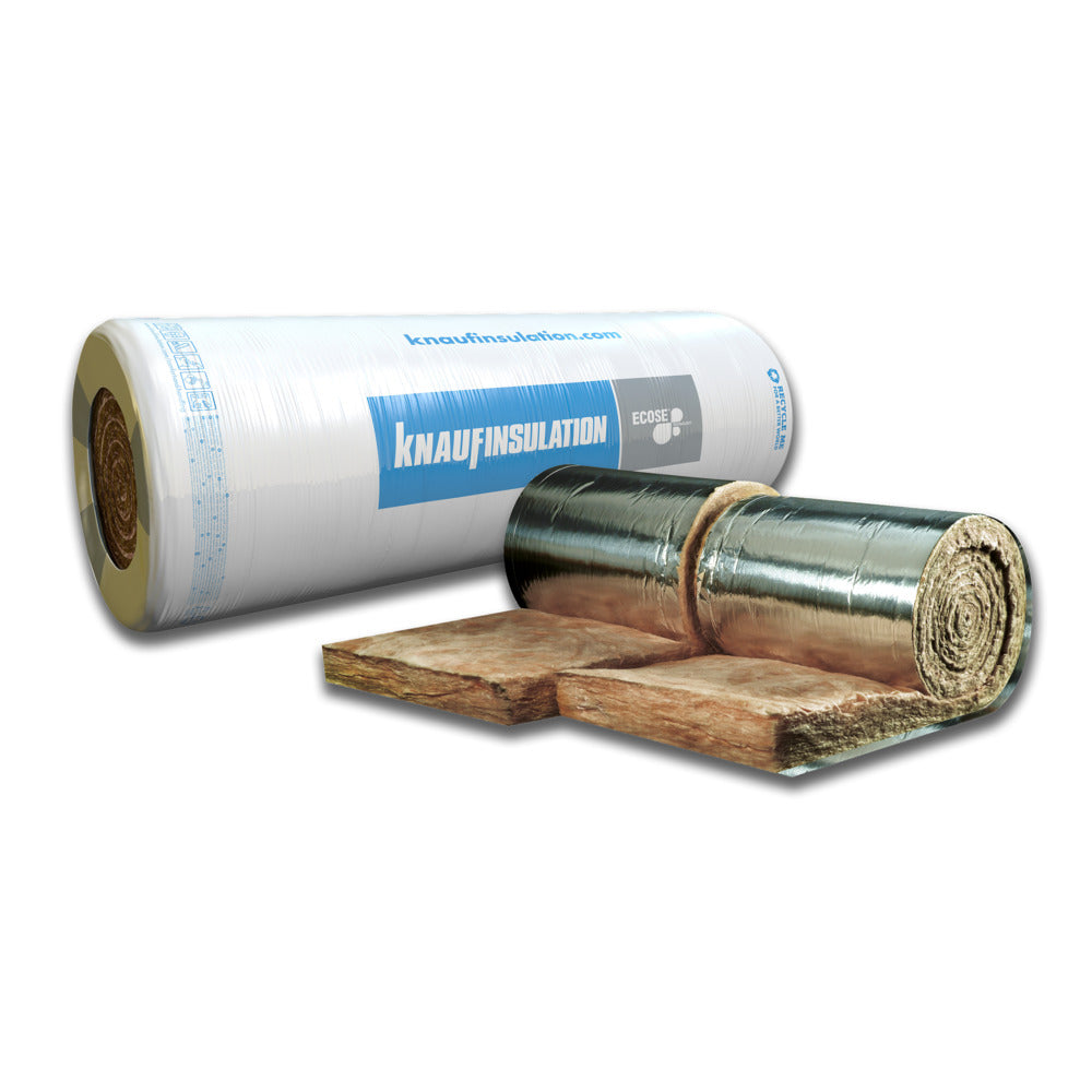 Knauf Insulation Isolatie TR312 Glaswol 180mm Rd4,5 Spijkerflens 5000x600mm 3m2-820888