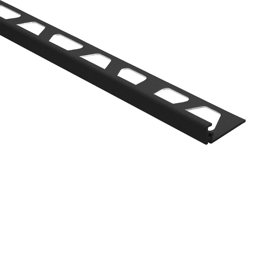 Schlüter Tegelprofiel J80MGS Aluminium Mat Zwart 8mm x 300cm-821033