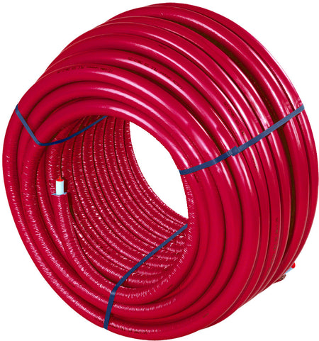 Uponor Uni Pipe PLUS Meerlagenbuis Voorgeïsoleerd Rood 100m-822207