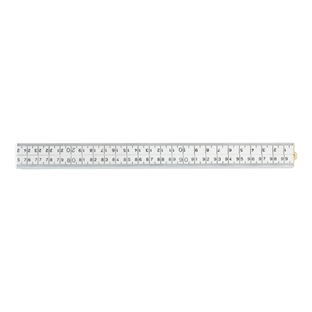Bouwmaat Duimstok kunststof wit-822547