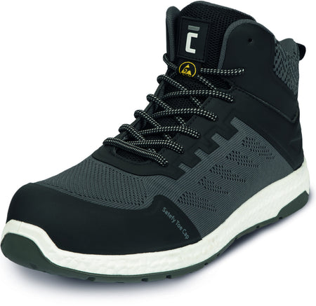 CERVA Veiligheidsschoen Duvaag S1P/SRC/ESD Hoog Grijs-823322