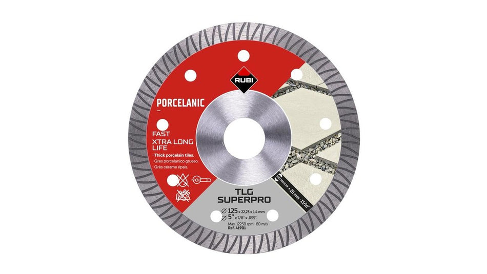 Rubi Diamantzaagblad TLG 125 EXT Superpro-823496