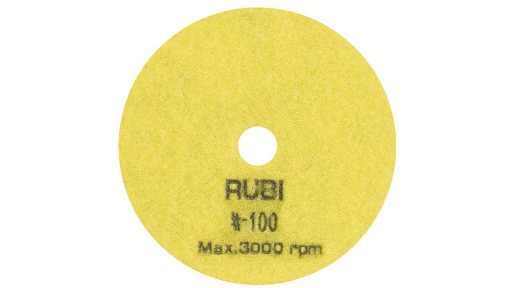 Rubi Diamant Schuur- En Polijstpad Droog Korrelgrootte 100 ø 100mm-823506