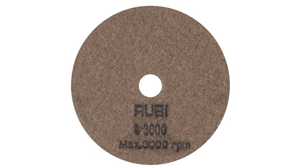 Rubi Diamant Schuur- En Polijstpad Droog Korrelgrootte 3000 ø 100mm-823511