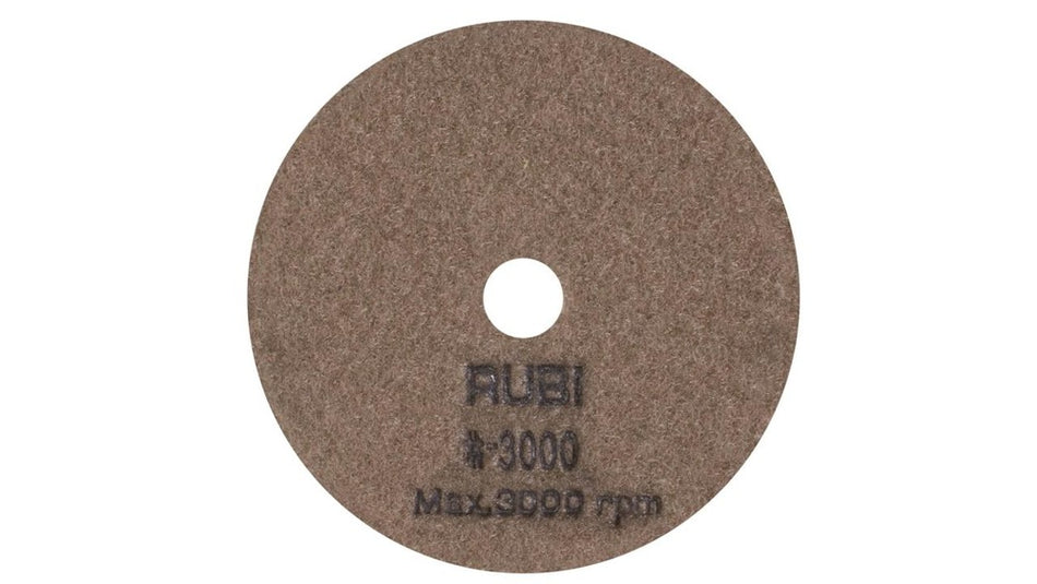 Rubi Diamant Schuur- En Polijstpad Droog Korrelgrootte 3000 ø 100mm-823511