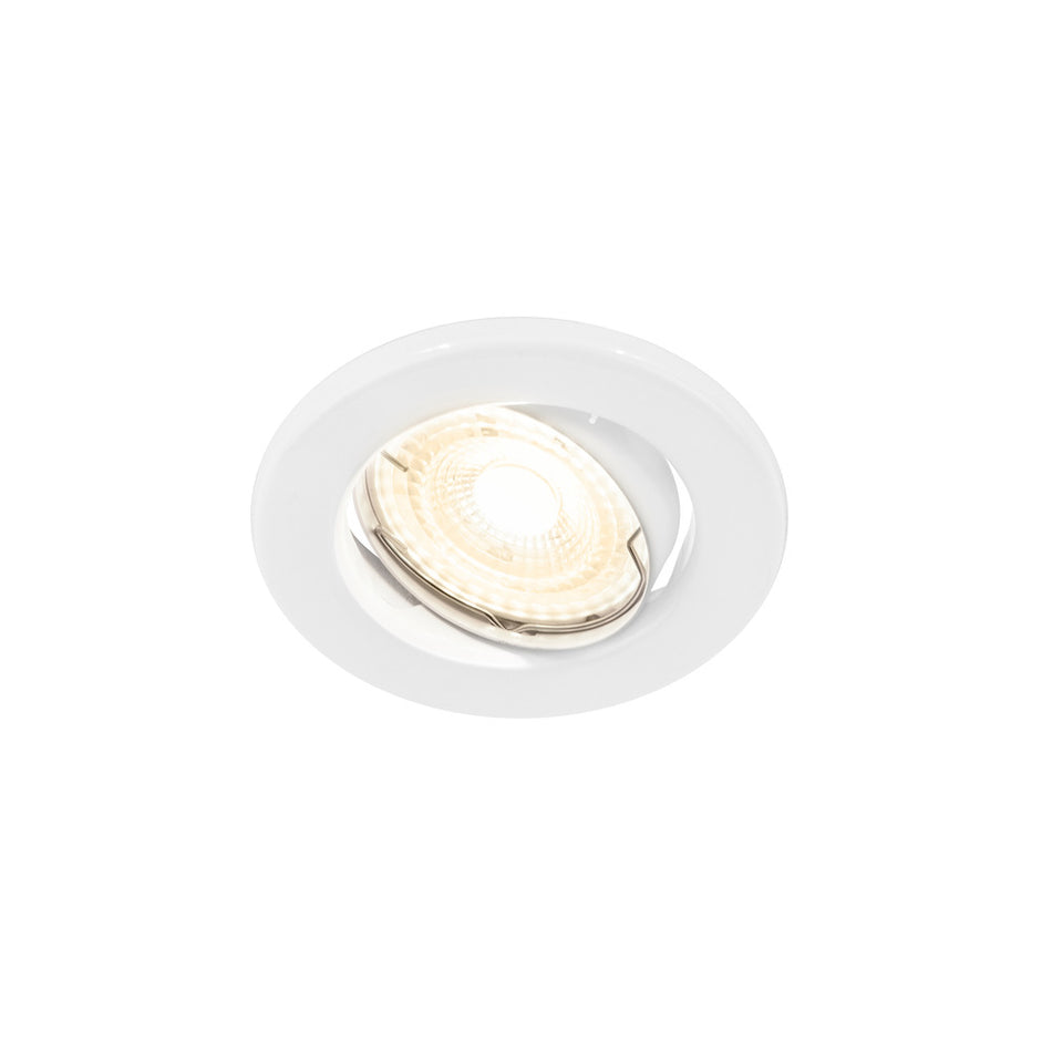 Nordlux Inbouwspot Canis Wit Rond 4,7W Kantelbaar IP20 5st-823784