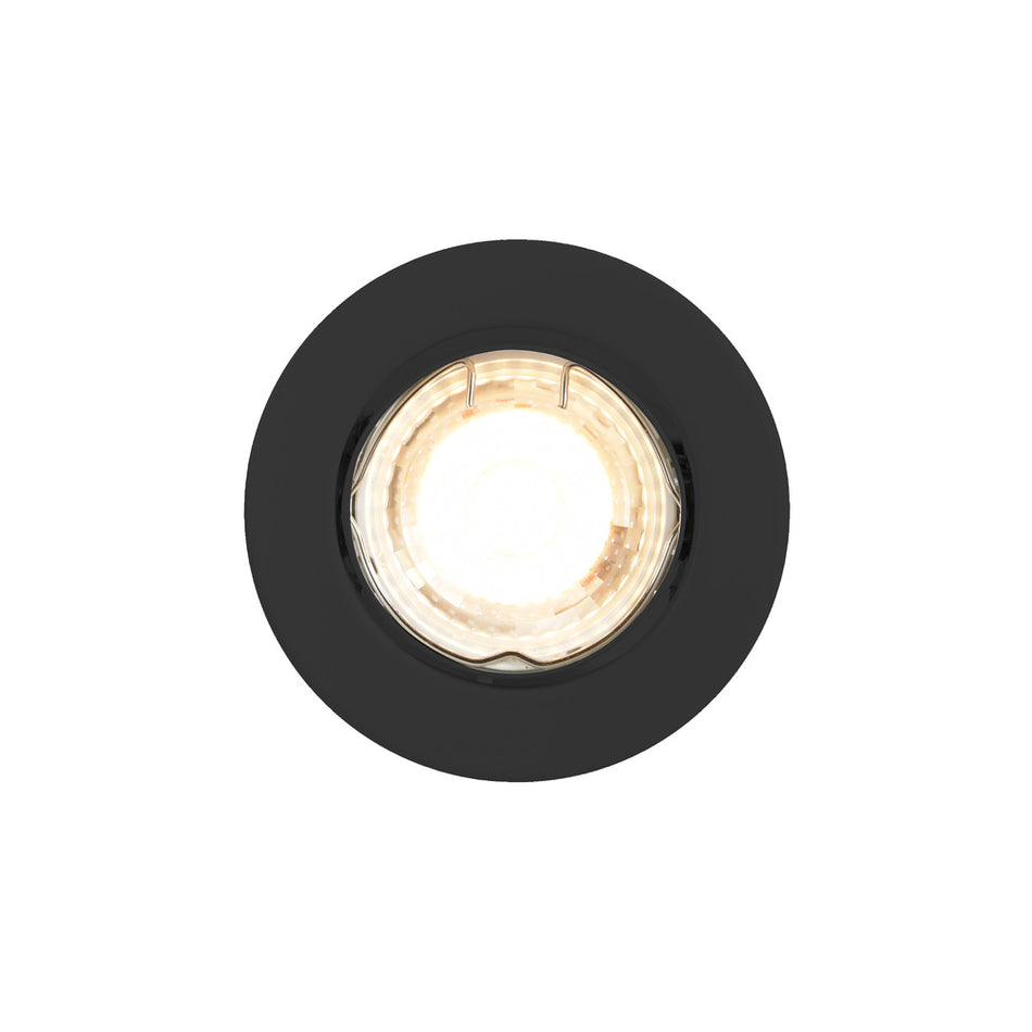 Nordlux Canis Downlight Rond Kantelbaar 3-Pack 4,7WGU10 Zwart IP20-823787