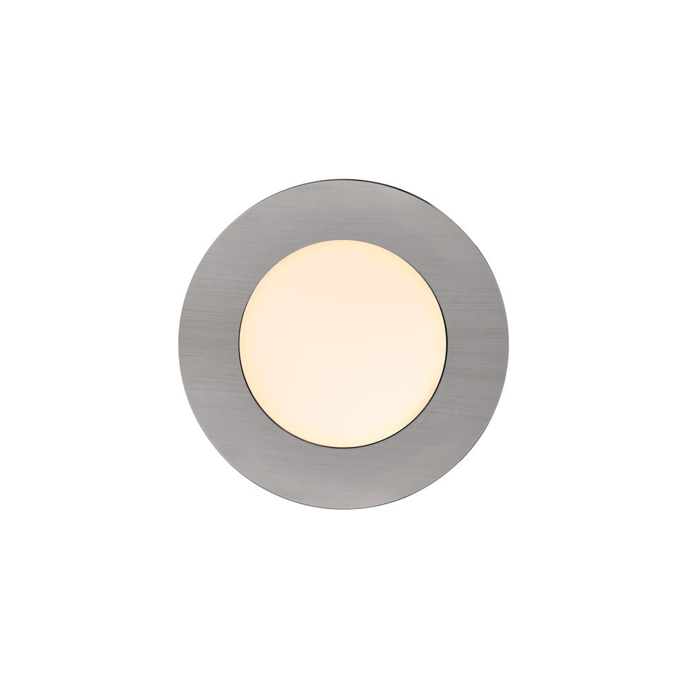 Nordlux Inbouwspot Leonis Geborsteld Nikkel Rond 4,5W IP65-823792