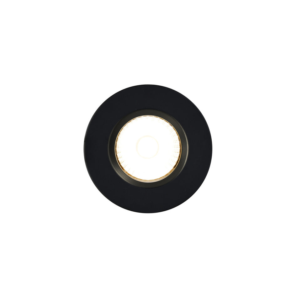Nordlux Inbouwspot Fremont Zwart Rond 4,5W Dimbaar IP65-823795