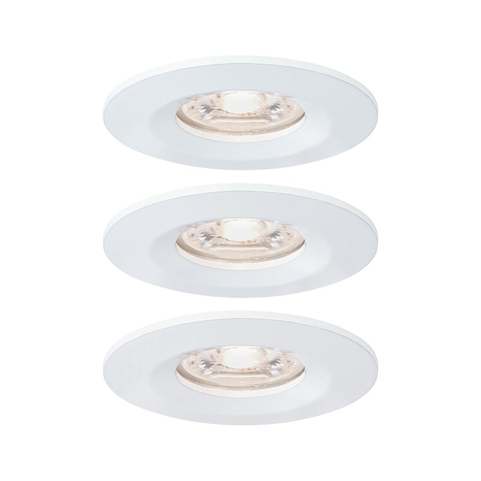 Paulmann Inbouwspot Nova Mini Mat Wit Rond 4W IP44 3st-824764