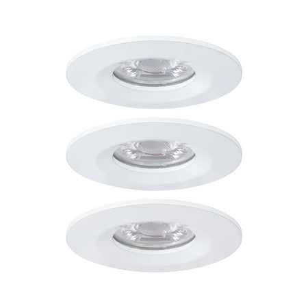 Paulmann Inbouwspot Nova Mini Mat Wit Rond 4W IP44 3st-824764