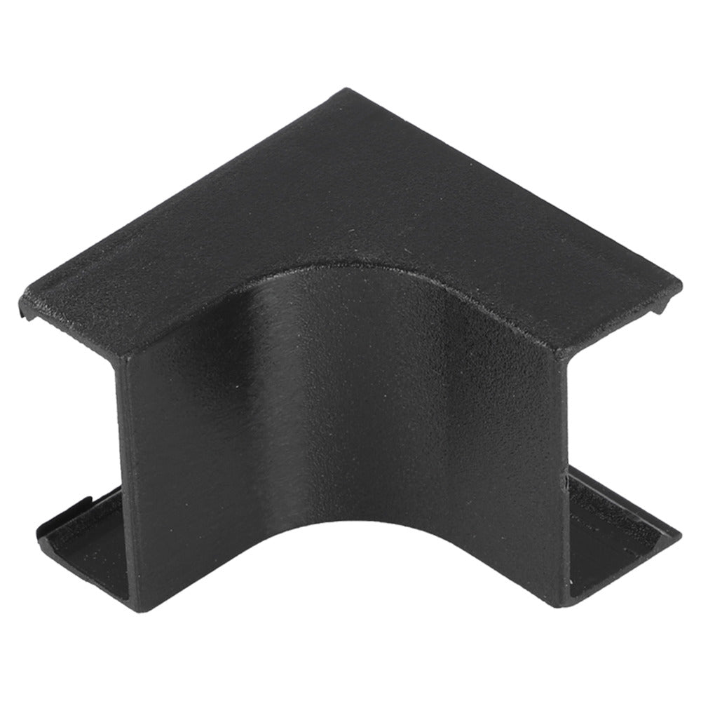 Q-Link Leidinglijst Binnenhoek Zwart 20x10mm-827284