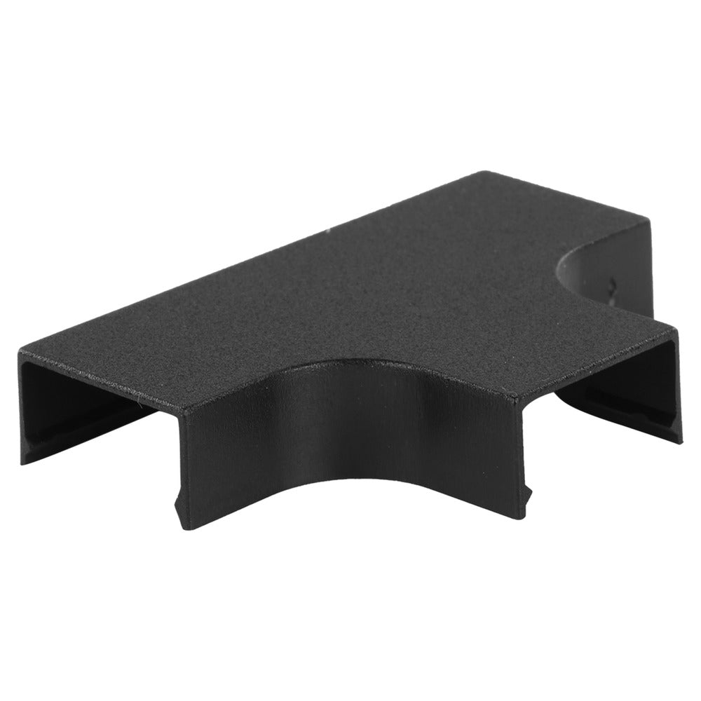 Q-Link Leidinglijst T-stuk Zwart 20x10mm-827286