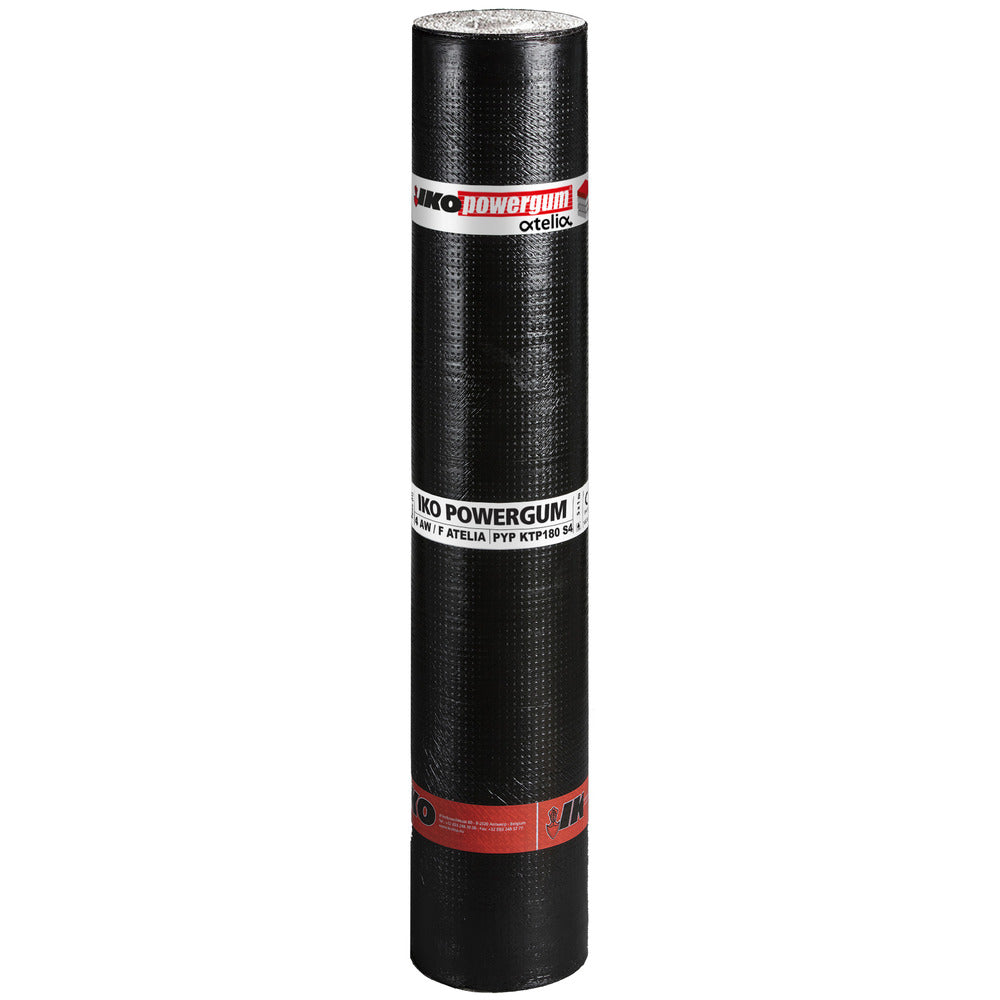 IKO Powergum Toplaag Dakbedekking 4 AW/F Atelia 5.0 Bitumen Wit 100cm 5m-839649