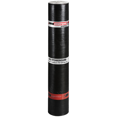 IKO Powergum Toplaag Dakbedekking 4 AW/F Atelia 5.0 Bitumen Wit 100cm 5m-839649