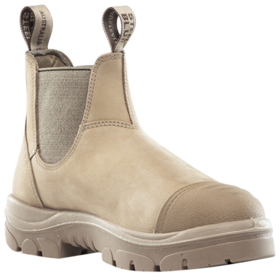 Steel Blue Veiligheidsschoen Chelsea Boot Hobart S3 Beige-846864
