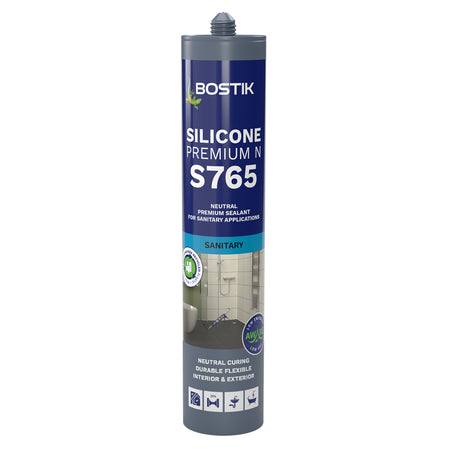 Bostik S765 Premium N Siliconenkit Wit 310ml-847609