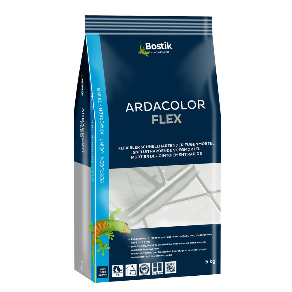 Bostik Ardacolor Flex Voegmortel Zandgrijs 5kg-847637