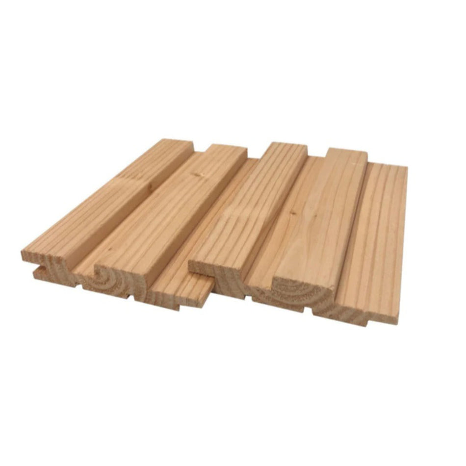 Douglas Dubbele Rhombus 28x145x3000mm 70% PEFC-848167
