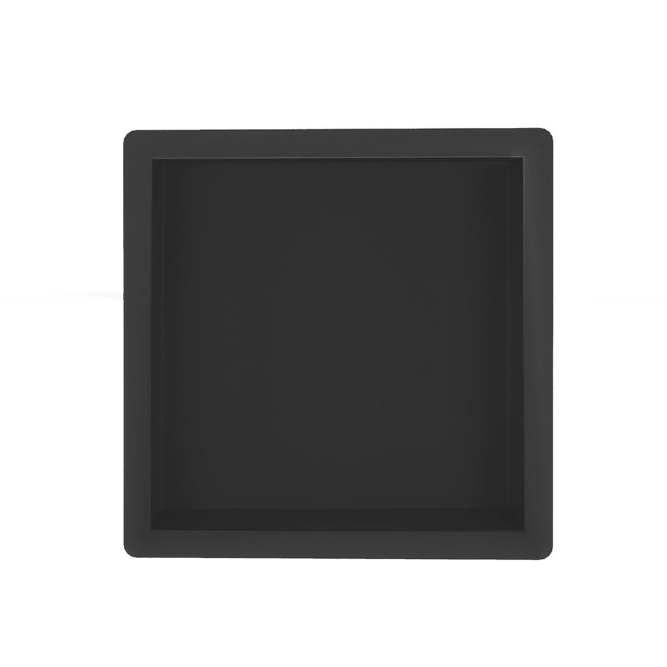 Dive Inbouwnis Mat Zwart 30x30x7cm-848587