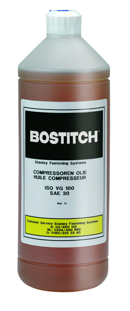 Stanley Bostitch Compressorolie 1L SAE30-848703