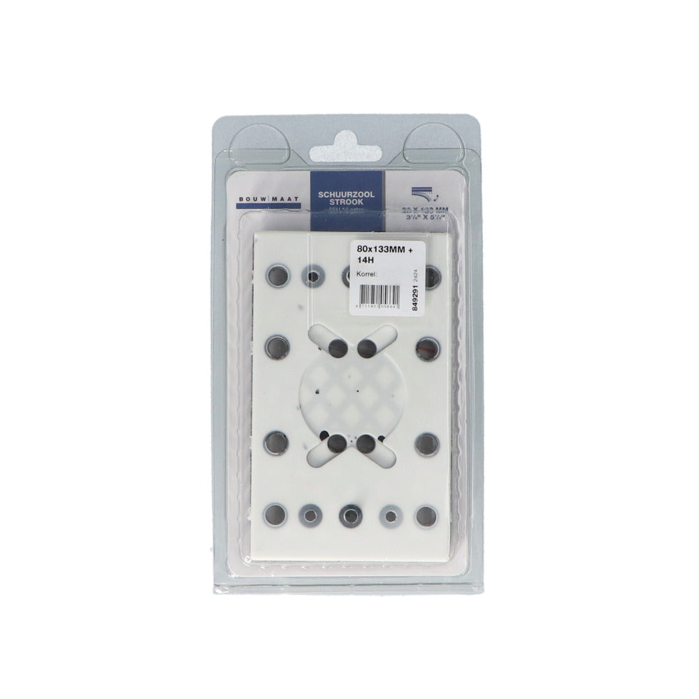 Bouwmaat Schuurzool Strook SSH 14 Gaten 80x133mm-849291