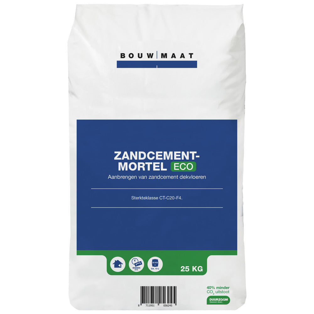 Bouwmaat Zandcement Mortel C20 Eco 25kg-849824