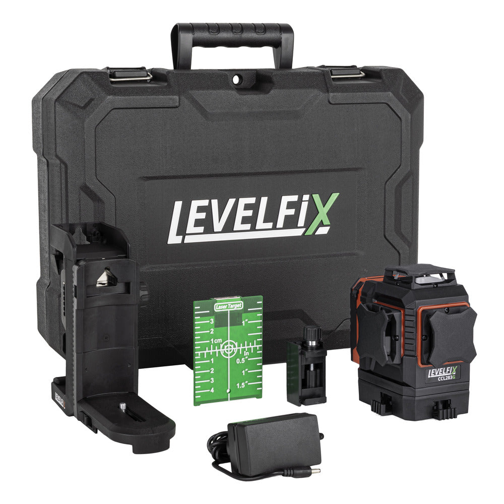 Levelfix CCL283G Groene 3D Kruislijnlaser Met Statief-853277