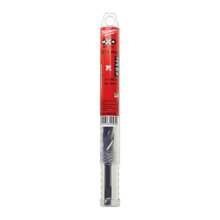 Milwaukee SDS-Plus Boren MX4 4-kanten Snijdend-856049