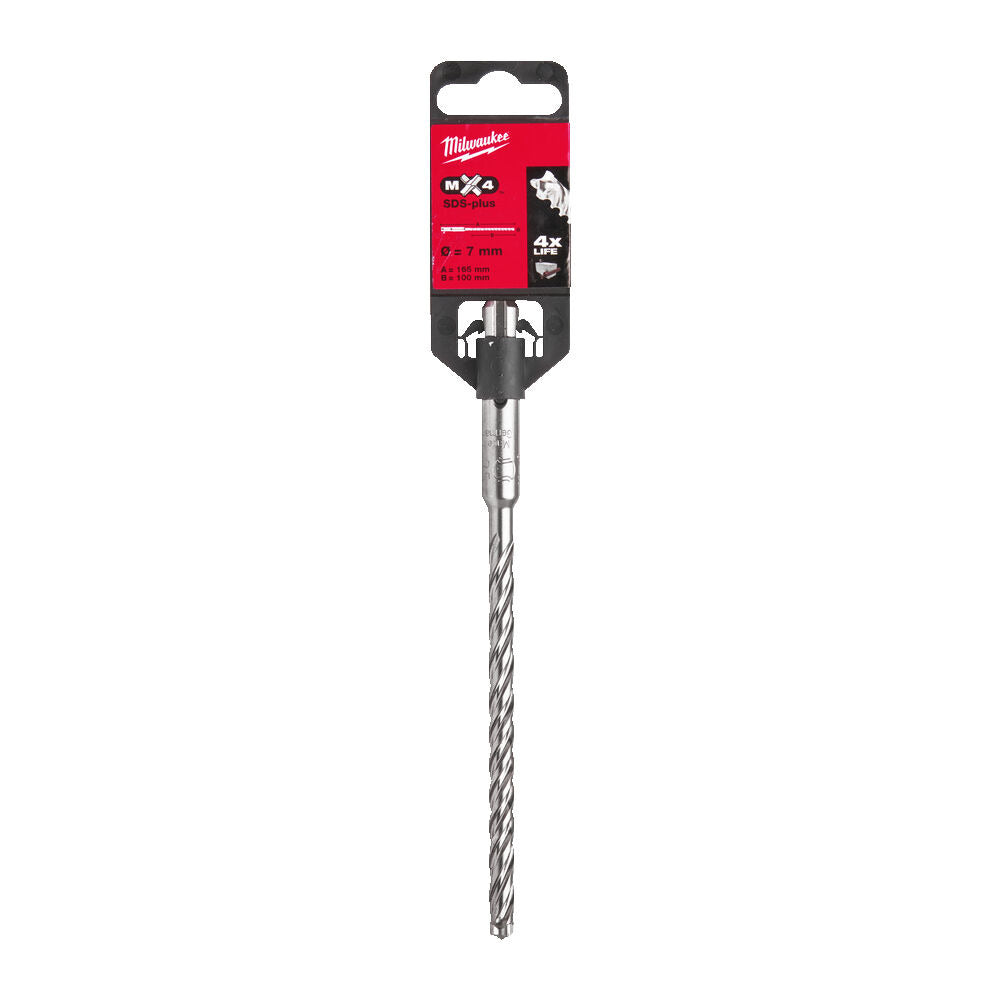 Milwaukee SDS-Plus Boren MX4 4-kanten Snijdend-856050