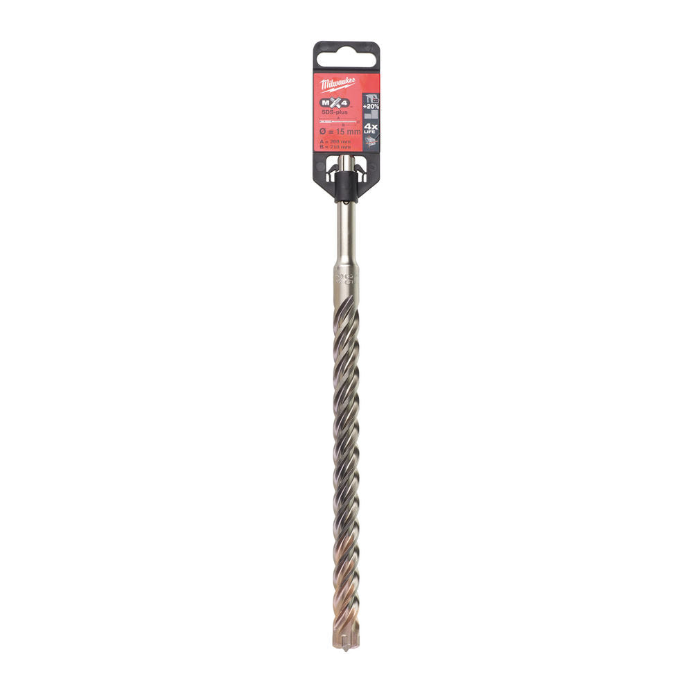 Milwaukee SDS-Plus Boren MX4 4-kanten Snijdend-856062