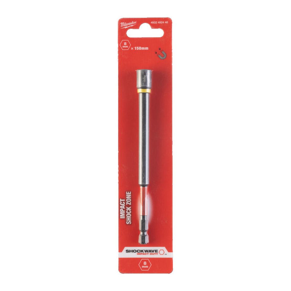 Milwaukee Shockwave Magnetische Slagdop 8x150mm-856127