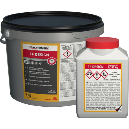 SCHÖNOX CF DESIGN Epoxy Voegmortel Grijs 5kg-859408