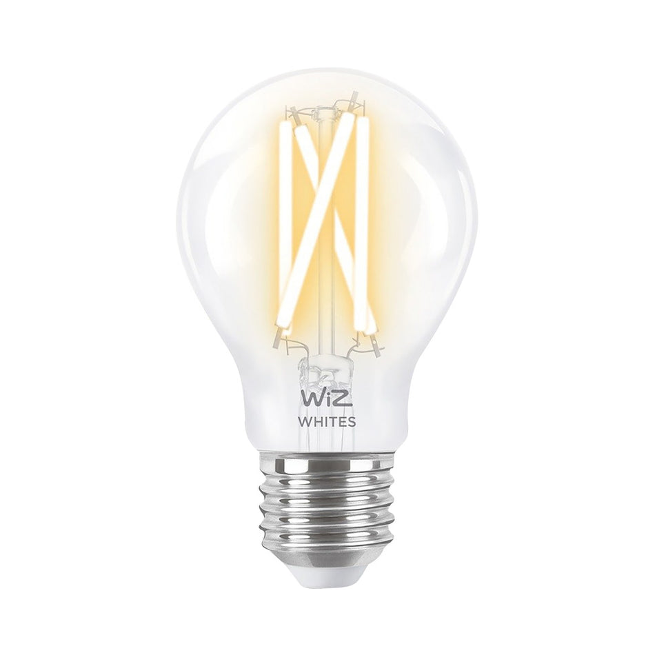 WiZ Slimme LED-Lamp E27 60W Filament A60 Warm tot Koelwit Licht Transparant-864105