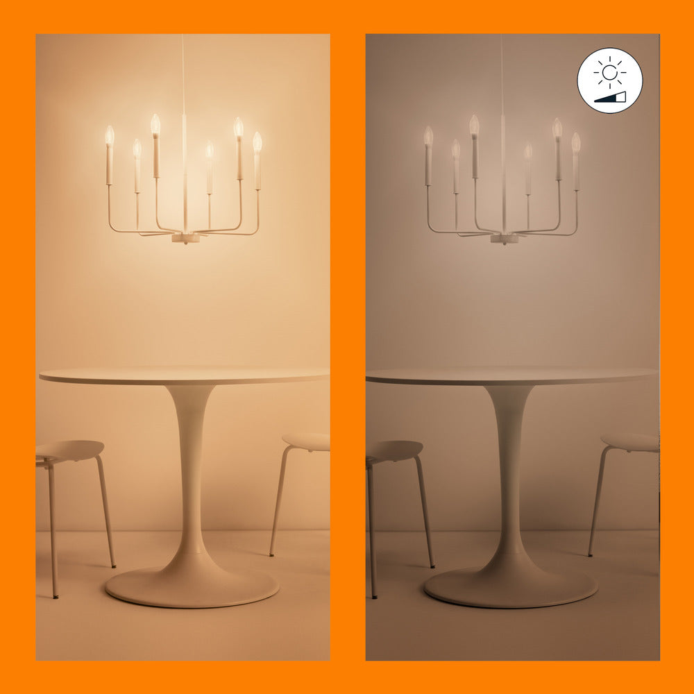 WiZ Slimme LED-Lamp E27 25W Filament C35 Warm tot Koelwit Licht Goud-864110