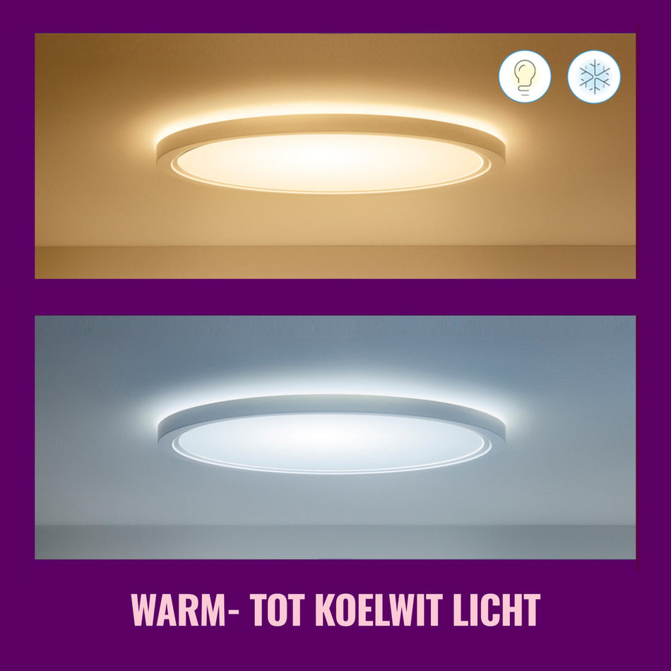 WiZ Superslim LED-Plafondlamp 14W Warm tot Koelwit Licht Wit-864115