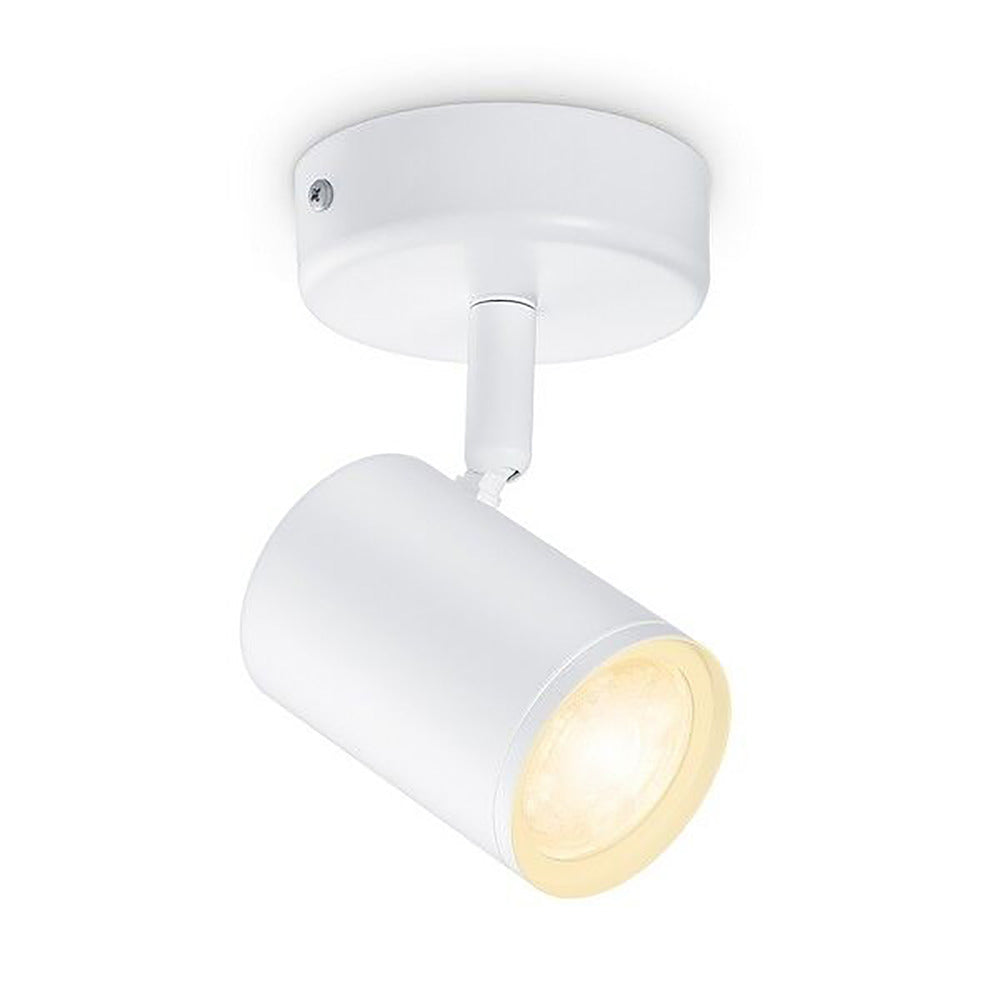 WiZ Slimme LED-Opbouwspot Draaibaar 5W Warm tot Koelwit Licht Imageo Wit-864121