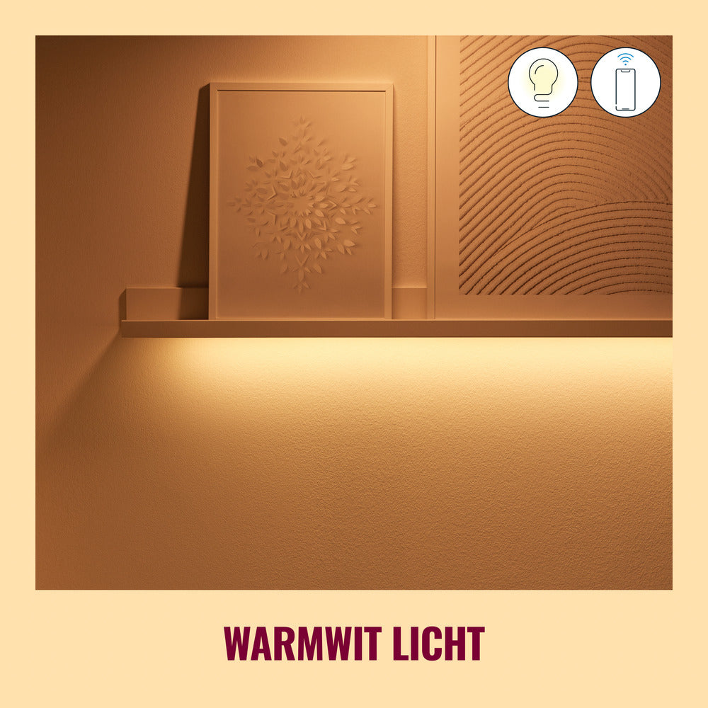 WiZ Slimme LED-Strip Gekleurd en Wit Licht  4 meter-864135