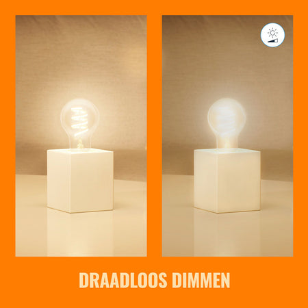 WiZ Slimme LED-Lamp E27 40W Filament A60 Gekleurd en Wit Licht Transparant-864136
