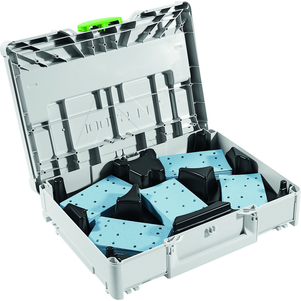 Festool Schuurmateriaal-Systainer³ SYS-STF 80X133 GR-Set Granat-866013