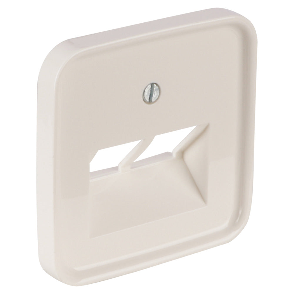 Busch-Jaeger Reflex Centraalplaat Telefoon/Data 2x8-Polig Polarwit-866118