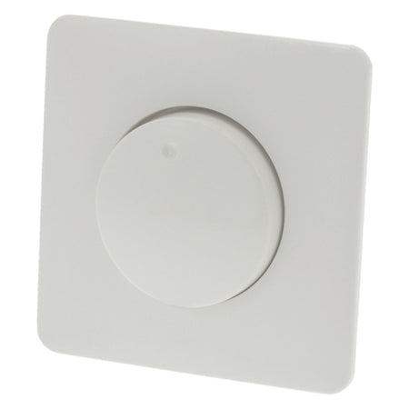 Peha Standaard Centraalplaat Knop Dimmer Polarwit-866126