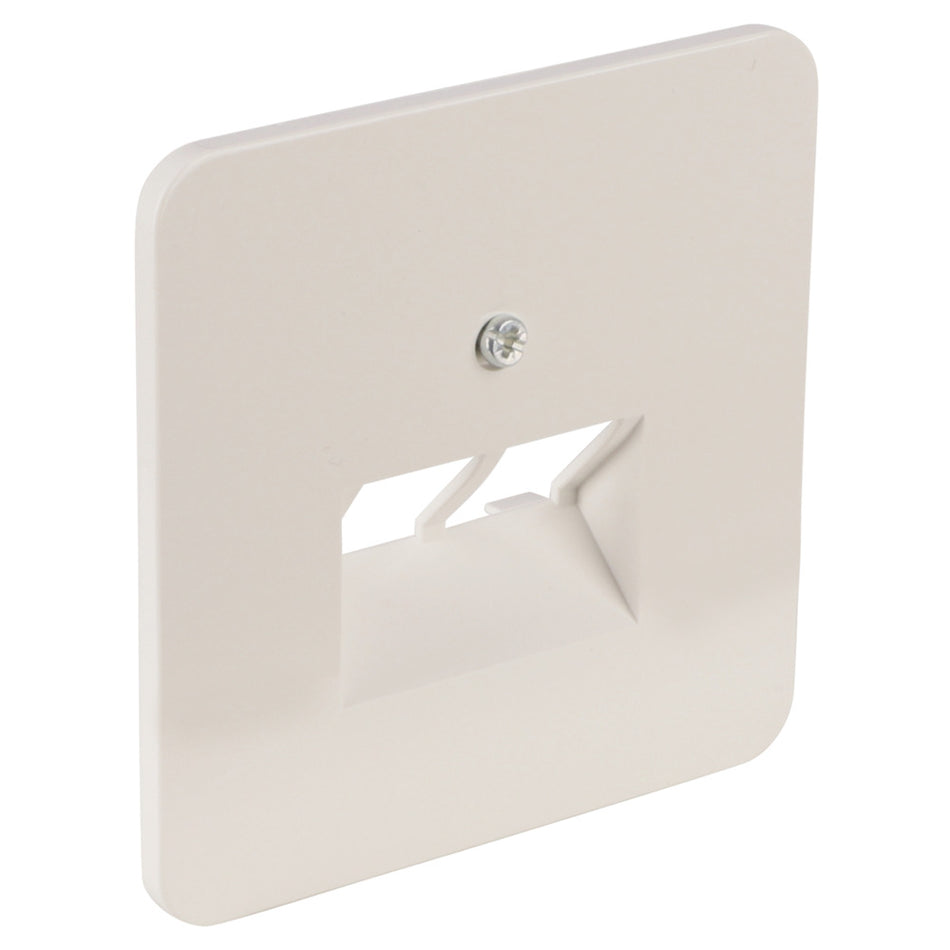Peha Standaard Centraalplaat Telefoon/Data 2x8-Polig Polarwit-866127