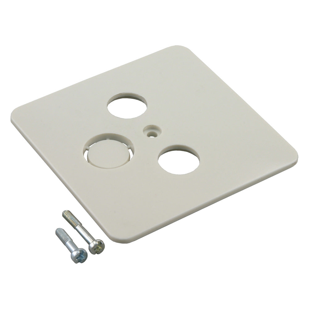 Peha Standaard Centraalplaat Radio/Tv Polarwit-866128