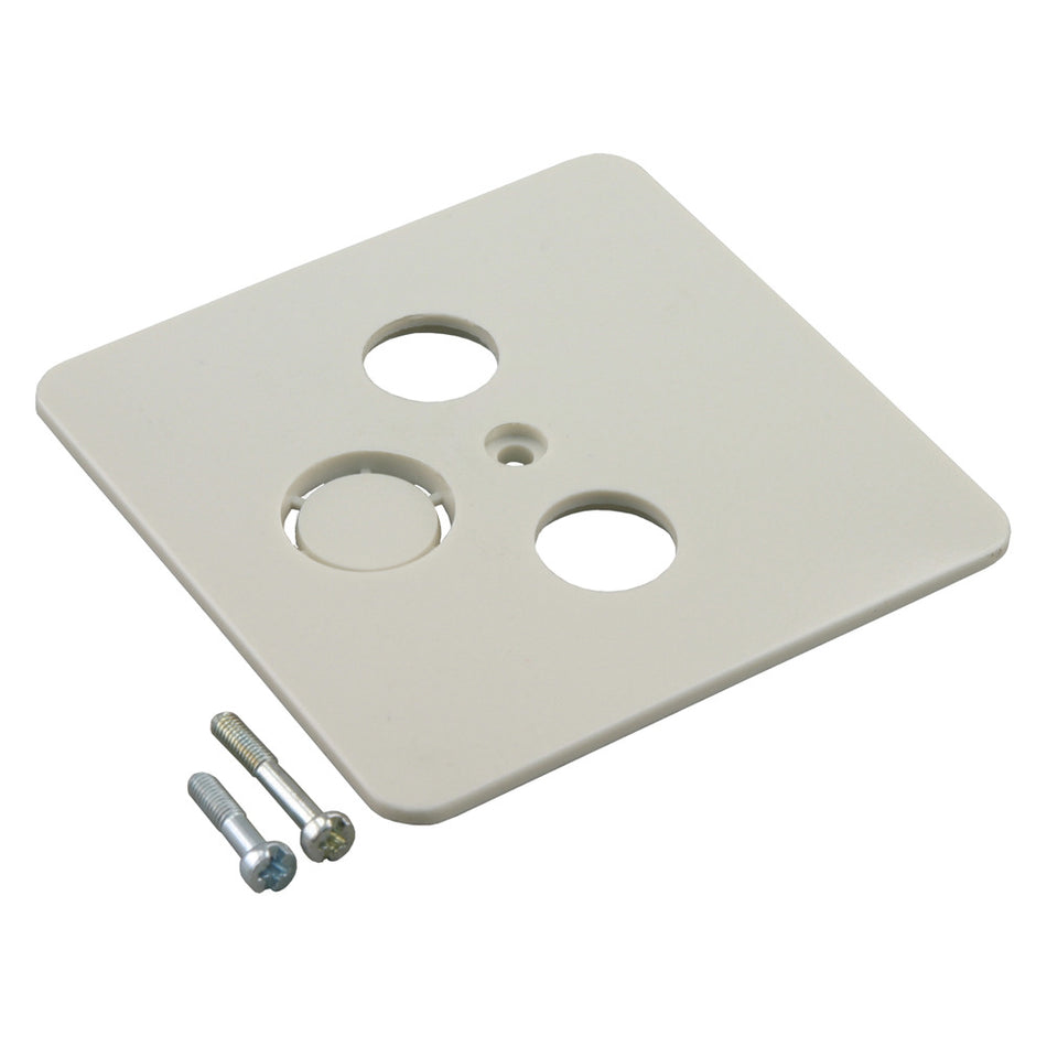 Peha Standaard Centraalplaat Radio/Tv Polarwit-866128