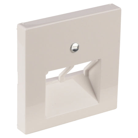 Jung AS500 Inbouw Centraalplaatw Telefoon/Data 2x8-Polig Polarwit-866131